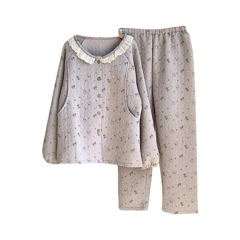 秋冬A类月子服空气棉夹层孕期产后哺乳喂奶保暖孕妇睡衣,淘宝优惠券,粉丝福利购,淘宝优惠卷