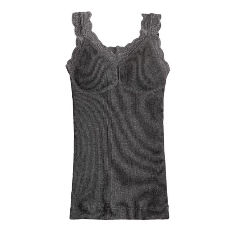 保暖内衣加绒背心女带胸垫可拆卸2024新款冬季厚免穿文胸无痕打底,淘宝优惠券,粉丝福利购,淘宝优惠卷