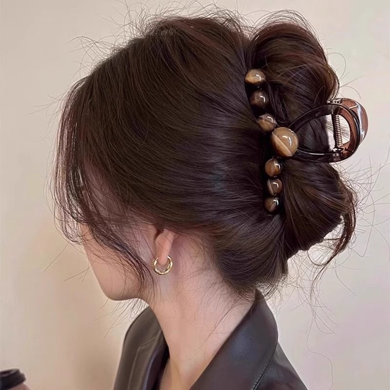 头发抓夹鲨鱼夹女2025新款高级感发夹大号发量多后脑勺夹子头饰,淘宝优惠券,粉丝福利购,淘宝优惠卷