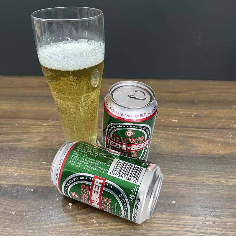 青岛特制啤酒24罐装320/24毫升小罐小麦啤酒整箱优质特价酒原浆