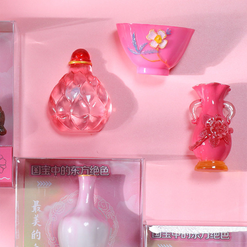 匹诺北京沈阳南通故宫博物院盛世芳华立体文创冰箱贴伴手礼物纪念