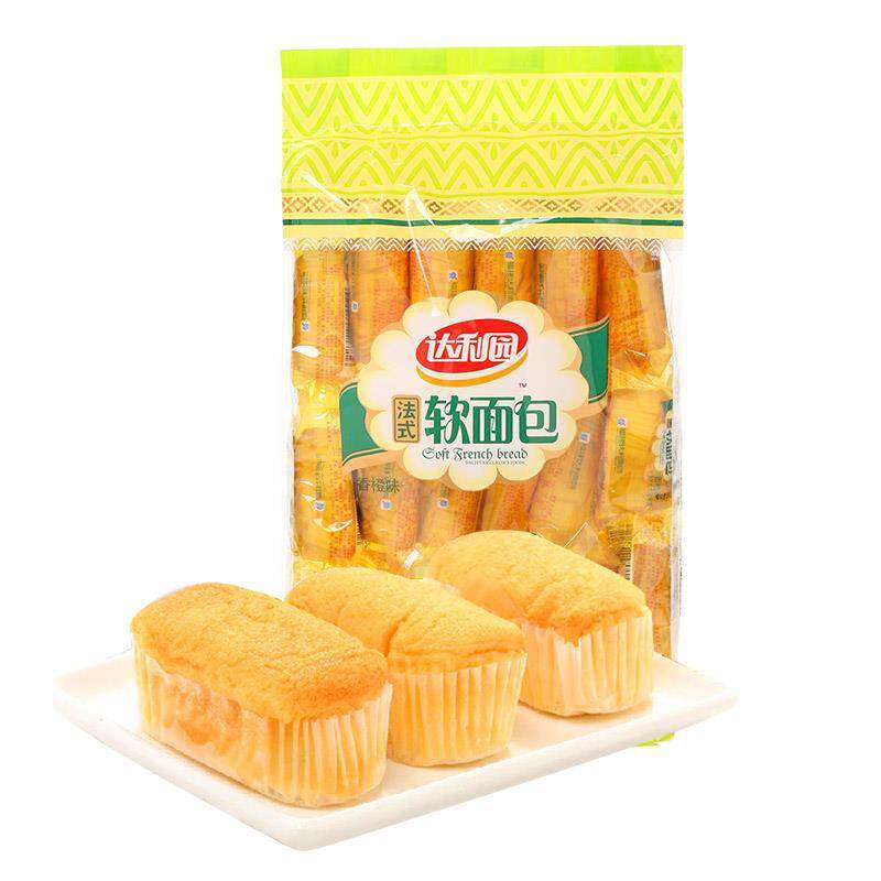 达利园软面包奶香味360g袋装早餐面包蛋糕点心零食羊角菠萝包,淘宝优惠券,粉丝福利购,淘宝优惠卷