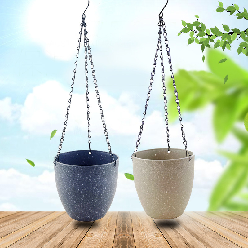 仿石磨砂树脂花盆欧式花盆加厚耐用环保塑料花盆吊盆套盆养花盆,淘宝优惠券,粉丝福利购,淘宝优惠卷