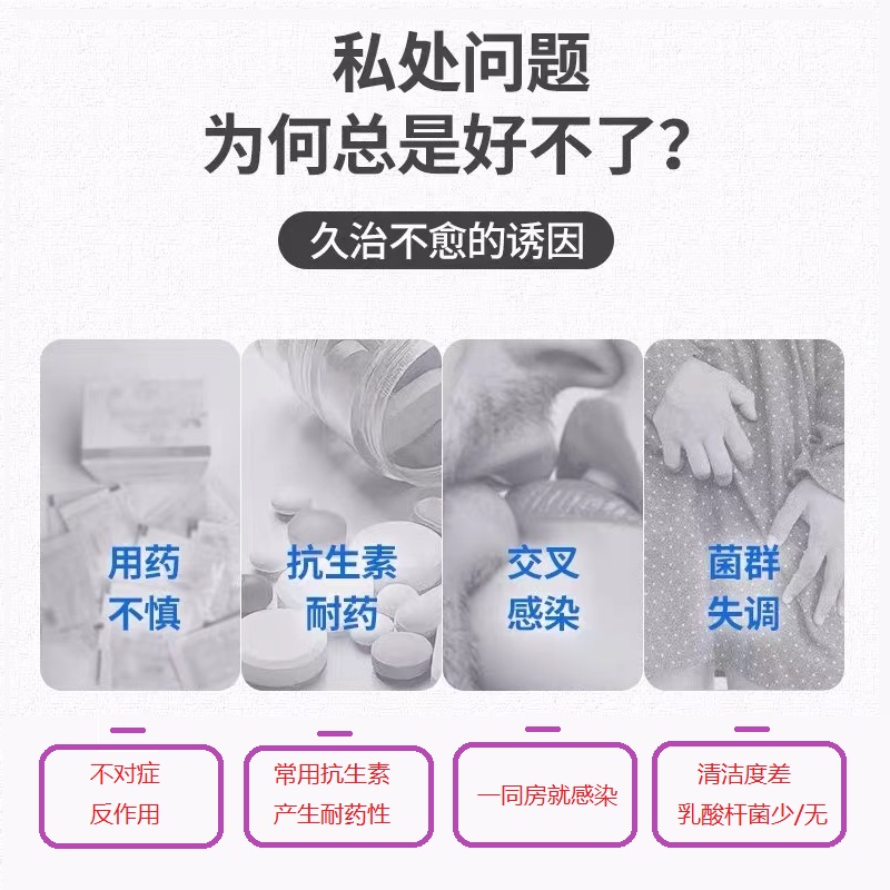 阴道专用益生菌乳酸菌素杆菌活菌片妇用胶囊女性妇科凝胶抑菌女用