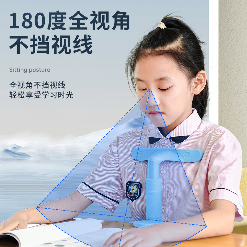 儿童坐姿矫正器小学生写字姿势写作业预防近视纠正神器学习视力-图0