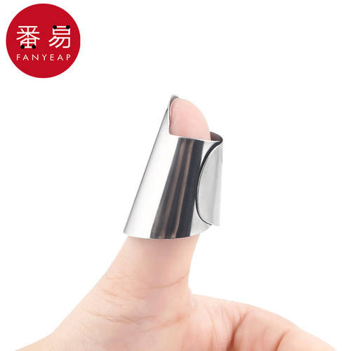 指套/摘菜A1vq0-铁指甲护指保护套指头指套拇指刀手指套掐毛豆 - 图2