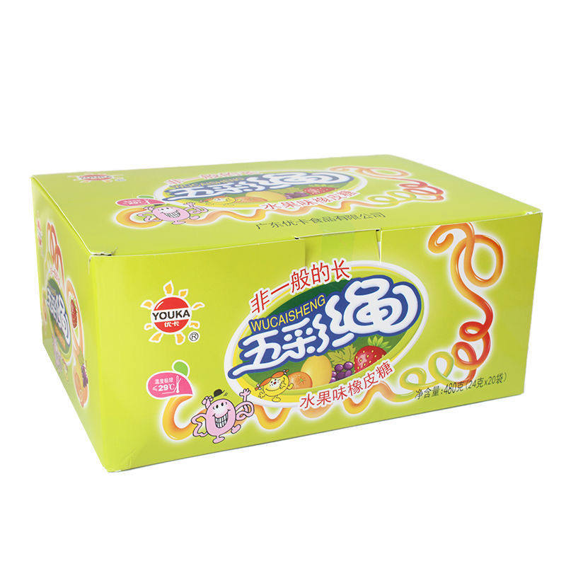 五彩绳软糖糖果趣味橡皮糖24g8090零食水果彩虹童年怀旧即食,淘宝优惠券,粉丝福利购,淘宝优惠卷