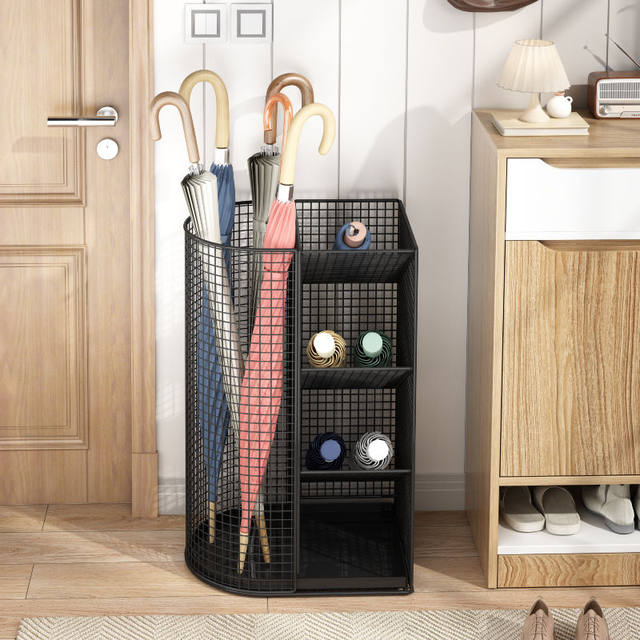 Household door umbrella storage rack Commercial lobby umbrella bucket storage rack drain rack Household storage rack Umbrella storage rack Umbrella storage tool