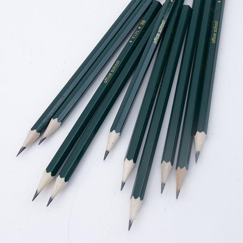 绿杆HB铅笔小学生专用一年级hb铅笔写字初学者六角hb铅笔学生写字铅笔-图2
