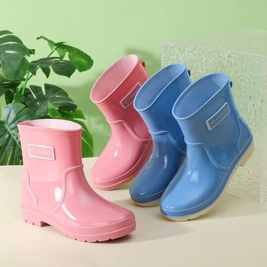 Women's short-tube waterproof rain boots | Over 8,000 additional purchases