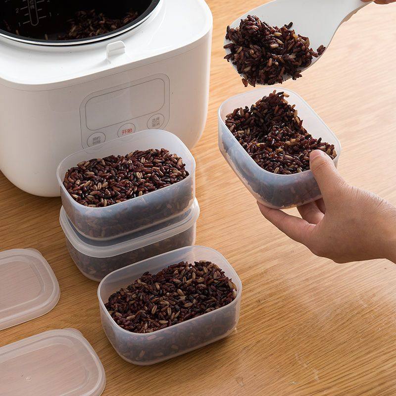 进口餐定量糙米饭杂粮饭分装小饭盒冷冻保鲜盒微波炉加热,淘宝优惠券,粉丝福利购,淘宝优惠卷