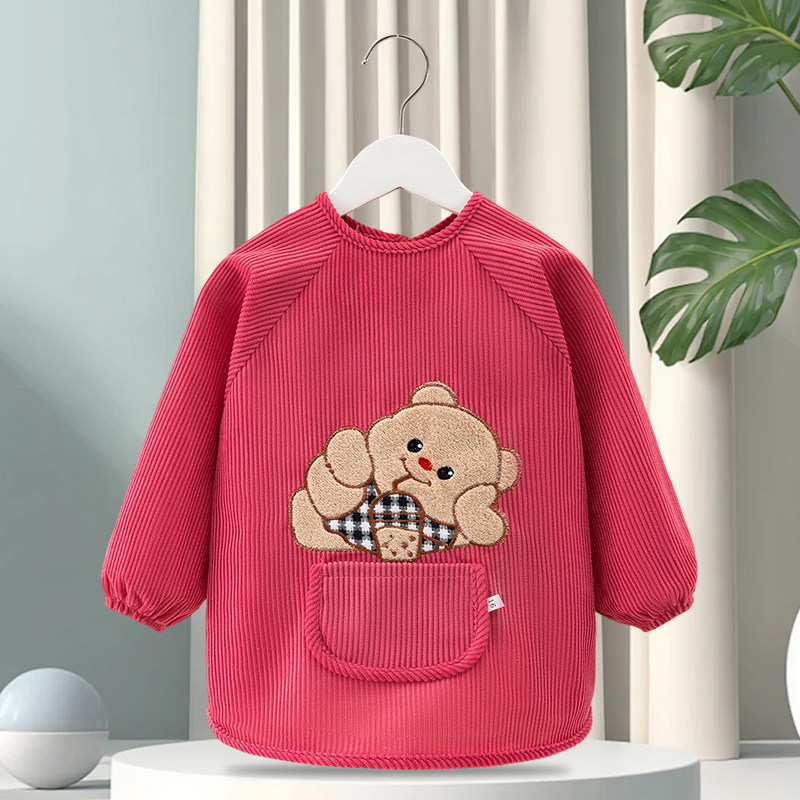 洋气男女童秋冬罩衣防水防脏外穿护衣宝宝罩衫幼儿园吃饭围兜画画,淘宝优惠券,粉丝福利购,淘宝优惠卷