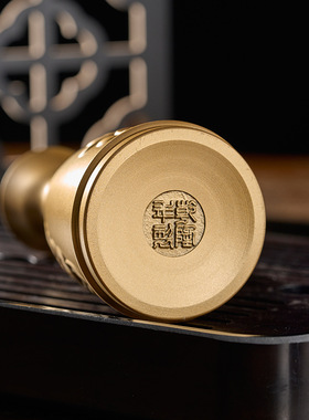 【爆款】壶酒杯家用喝酒器具老式铜酒壶套装财神杯供奉杯佛堂用品