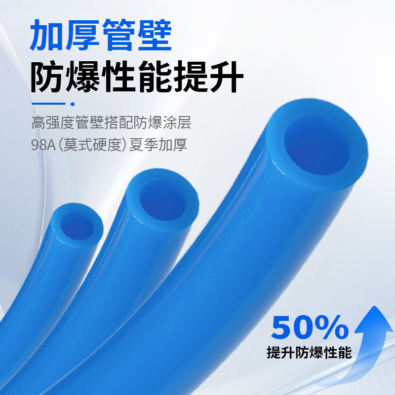 凯能PU弹簧气管伸缩气动软管空压机高压气泵气枪螺旋管子6 8mm10,淘宝优惠券,粉丝福利购,淘宝优惠卷