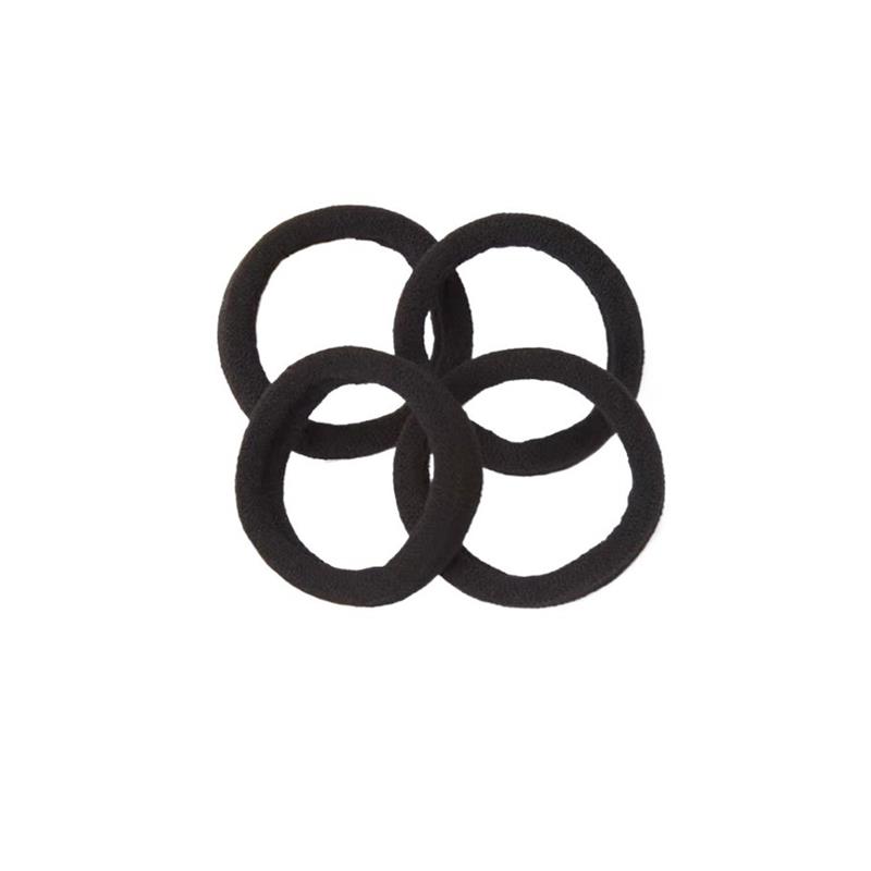 头绳新款橡皮筋女扎头绑头发绳高弹力耐用皮套高马尾黑色发圈