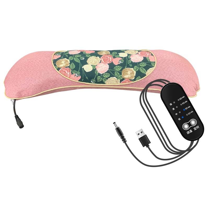 电加热艾草枕头护颈椎骨头枕助睡眠睡觉专用枕头热敷艾灸枕颈椎枕,淘宝优惠券,粉丝福利购,淘宝优惠卷