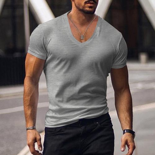 tshirt men Summer T-Shirts t shirt for Oversize Loose Mens - 图2