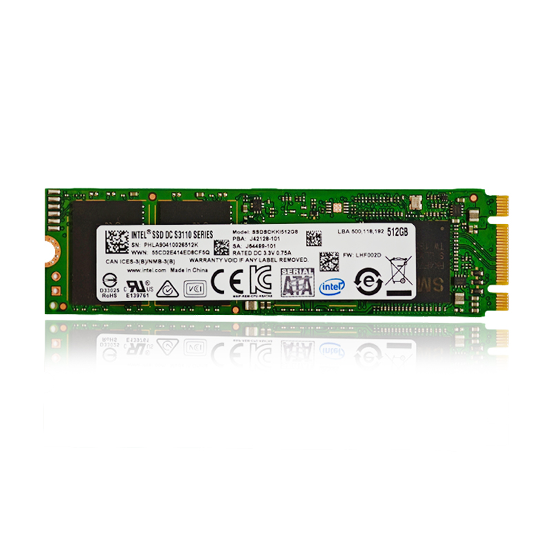 lntel/英特尔企业级DC S3110 512G SATA NGFF 2280 M2固态硬盘SSD - 图3