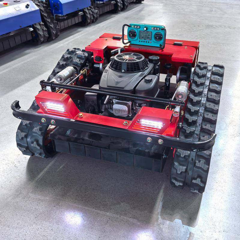 500遥控割草机山地开荒果园碎草机履带式汽油大马力打草机,淘宝优惠券,粉丝福利购,淘宝优惠卷