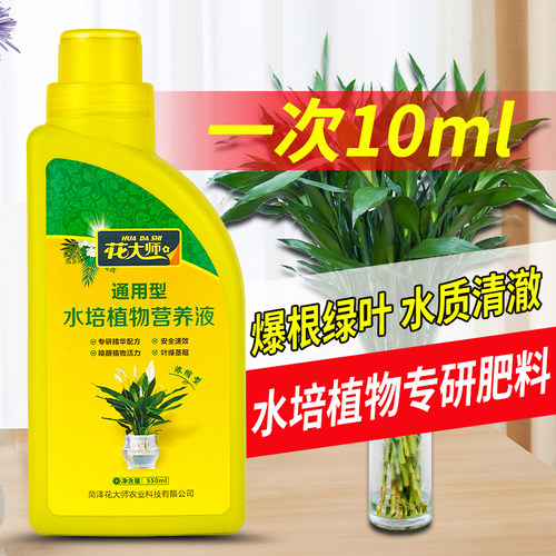 水培植物营养液富贵竹专用水养转运竹巴西木郁金香种球绿萝花肥料 - 图2