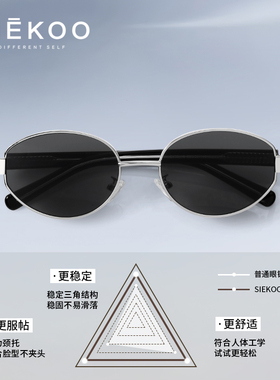 秦岚同款纯钛猫眼墨镜Nocap