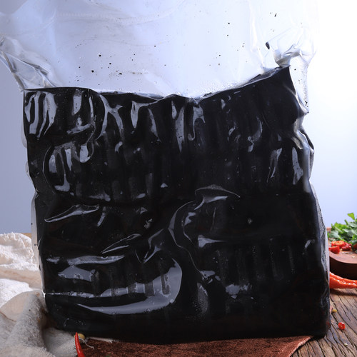 长沙臭豆腐生胚半成品湖南特产开店商用批发油炸香辣小吃臭豆腐坯 - 图2