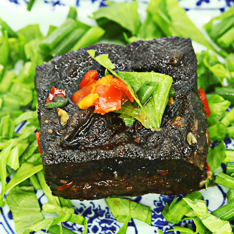 20片家庭装正宗湖南长沙生胚臭豆腐 铭湘源食品臭豆腐