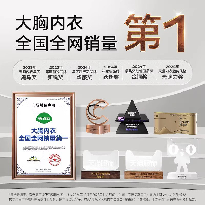 小辣同款菇娘家大胸显圆光面内衣女聚拢收副乳防下垂上托无痕文胸