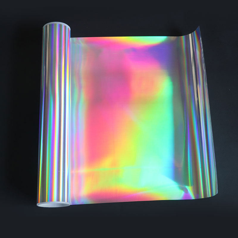 炫彩膜幻彩镭射纸滴胶手工七彩玻璃纸贴膜摄影彩虹彩色贴纸彩虹膜