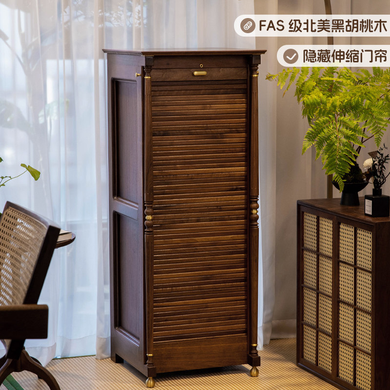 北美黑胡桃实木牙科柜落地茶具收纳柜抽屉中古文玩柜首饰盒置物柜,淘宝优惠券,粉丝福利购,淘宝优惠卷