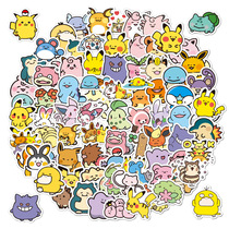 100 mini-mouth bags demonic elves Dreams Stickers Pokemon Laptop Tablets Cups Waterproof Cartoon Graffiti Pets Little Elf Leather Kachu Hand Ledger Painting Children Girl