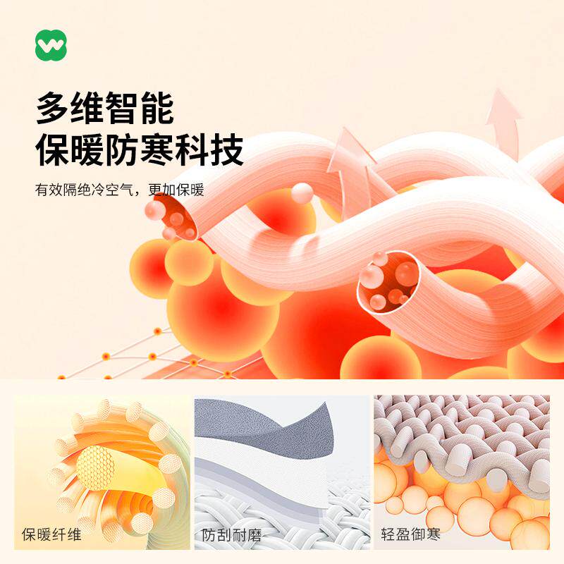 WEARX完型-暖壳纳米绒外套男女秋冬新款长袖连帽保暖卫衣运动外套 - 图0