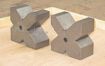 Cast iron V-type frame crossed V-type iron test V-shaped block measuring V-type holder V-type base single opening three-mouth four-mouth V-shaped frame