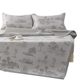 Class A mother and baby grade epoxy mat three-piece set for summer machine-washed ice silk mat bed sheet summer air conditioning soft mat