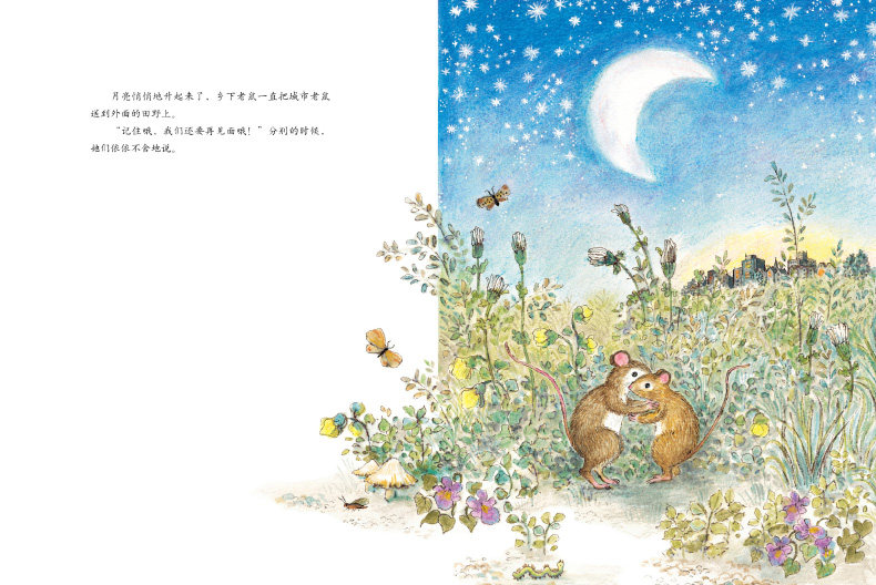 【点读版】城市老鼠和乡下老鼠 正版平装世界经典童话绘本儿童图书5-6-7-8岁宝宝绘本图画书亲子共读睡前故事海豚生命教育系列,淘宝优惠券,粉丝福利购,淘宝优惠卷
