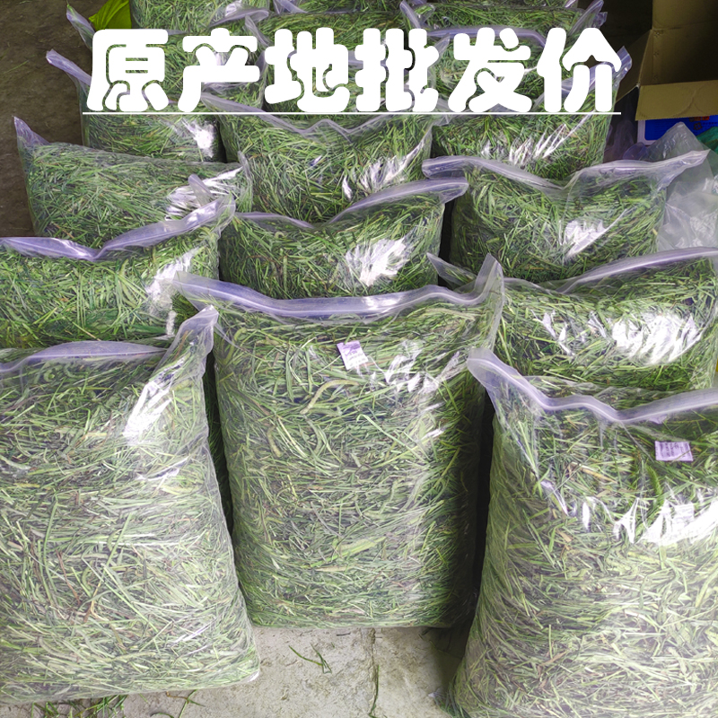 新一级晒干提摩西草兔子草豚鼠龙猫粮食饲料牧草兔粮磨牙岷县北提 - 图2