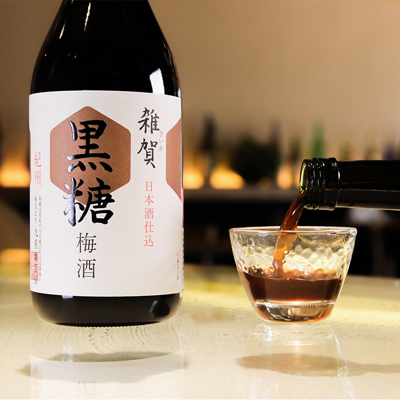 杂贺梅子酒720ml黑糖梅酒日本原装进口_热品库_性价比省钱购