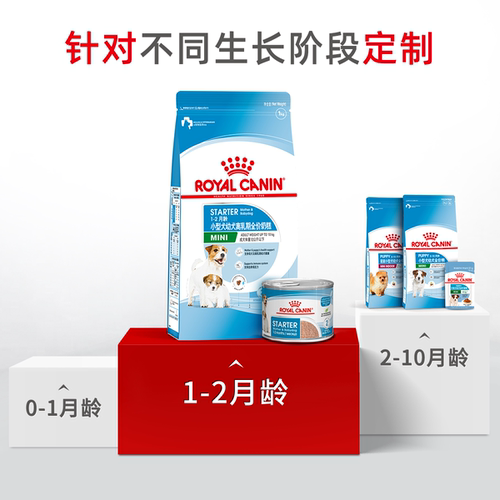 【自营】皇家狗粮小型犬幼犬离乳期全价奶糕粮营养主粮MIS30/10kg - 图1