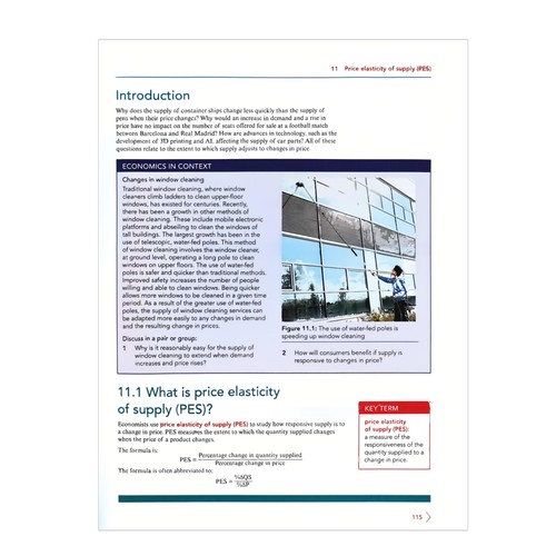 剑桥IGCSE和O级经济学学生用书IGCSE and O Level Economics Coursebook/Workbook  with Digital Access (2 Years) - 图2