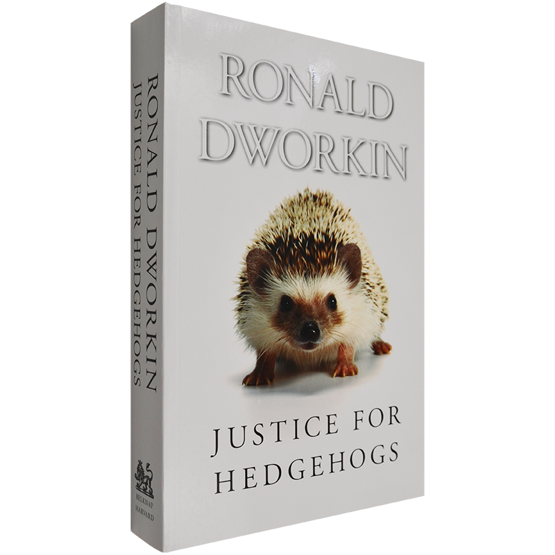 【现货】Justice for Hedgehogs 刺猬的正义 Ronald Dworkin 罗纳德·德沃金 自由平等主义理论 英文原版 正版进口 - 图3