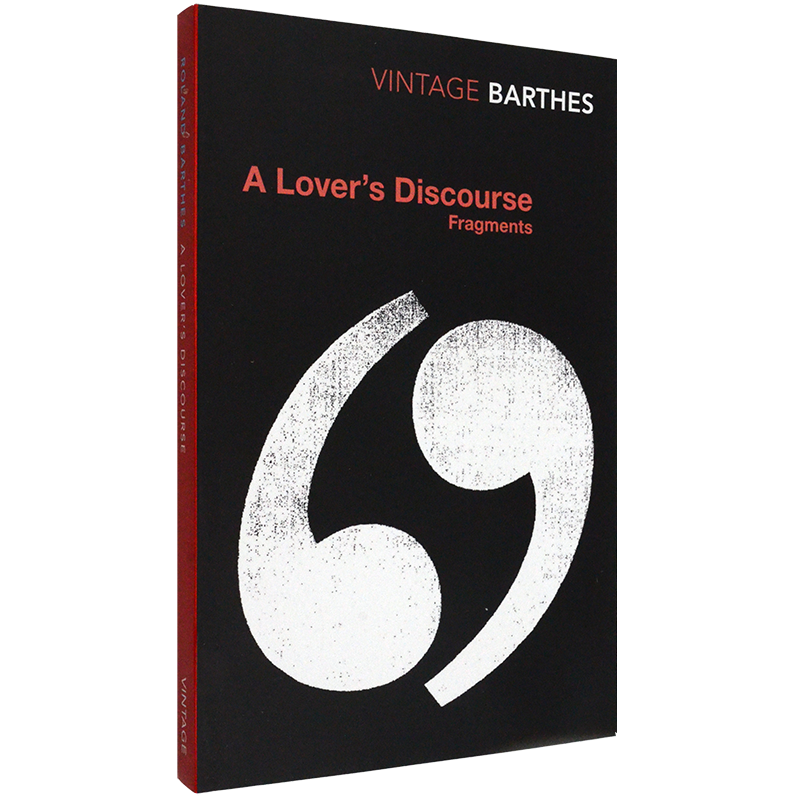 【现货】A Lover's Discourse: Fragments 恋人絮语 Roland Barthes [法] 罗兰·巴特 法国结构主义 英版进口 英文原版书 - 图3