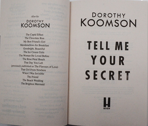 【现货】Tell Me Your Secret 告诉我你的秘密 Dorothy Koomson 桃乐丝·库姆森 我的孤儿宝贝 早安陌生人作者 正版进口 英文原版 - 图2