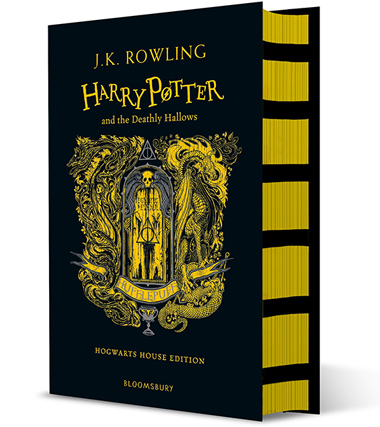 【瑕疵磕碰】哈利波特与死亡圣器 Harry Potter and the Deathly Hallows Hufflepuff 赫奇帕奇学院精装 20周年纪念版 英版 精装版 - 图0