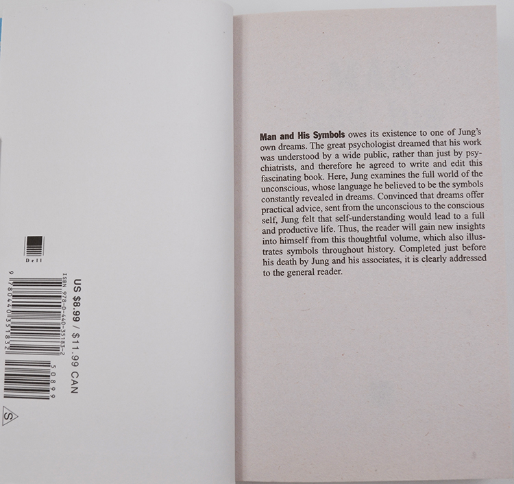 【现货】 Man and His Symbols 人及其象征 Carl Gustav Jung 荣格代表作 口袋版 美版进口 英文原版书 - 图0
