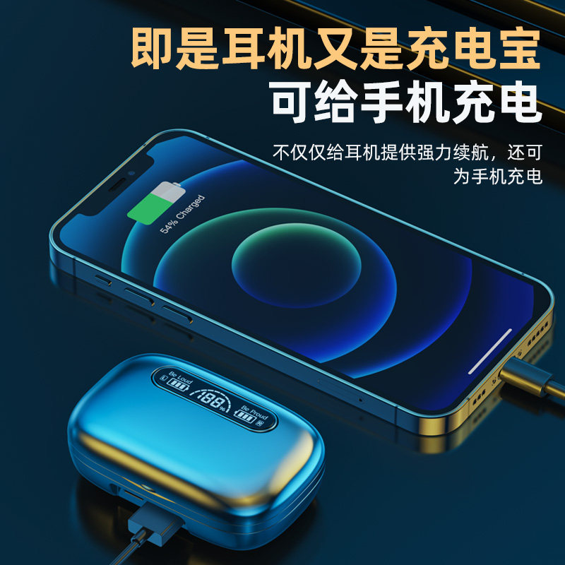 真无线苹果华为oppo小米vivo 耳机 智洲马蓝牙耳机