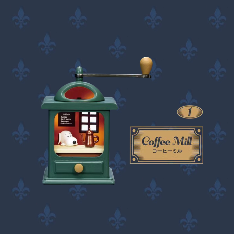 12月rement史努比古董模型收藏微缩场景精细模型潮玩桌面摆件盲盒 - 图1