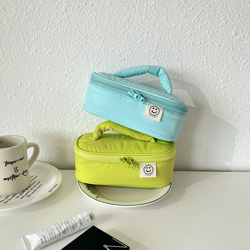 梵花不语时尚化妆包可爱拎包化妆品收纳包旅行洗漱包双拉链手拿包,淘宝优惠券,粉丝福利购,淘宝优惠卷