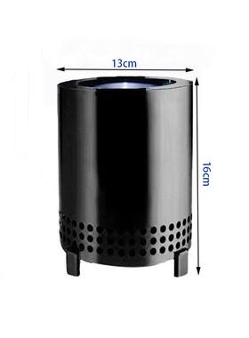 03境独跨立站新款烤火炉铁艺暖小手炉家庭外露营户便携火炉