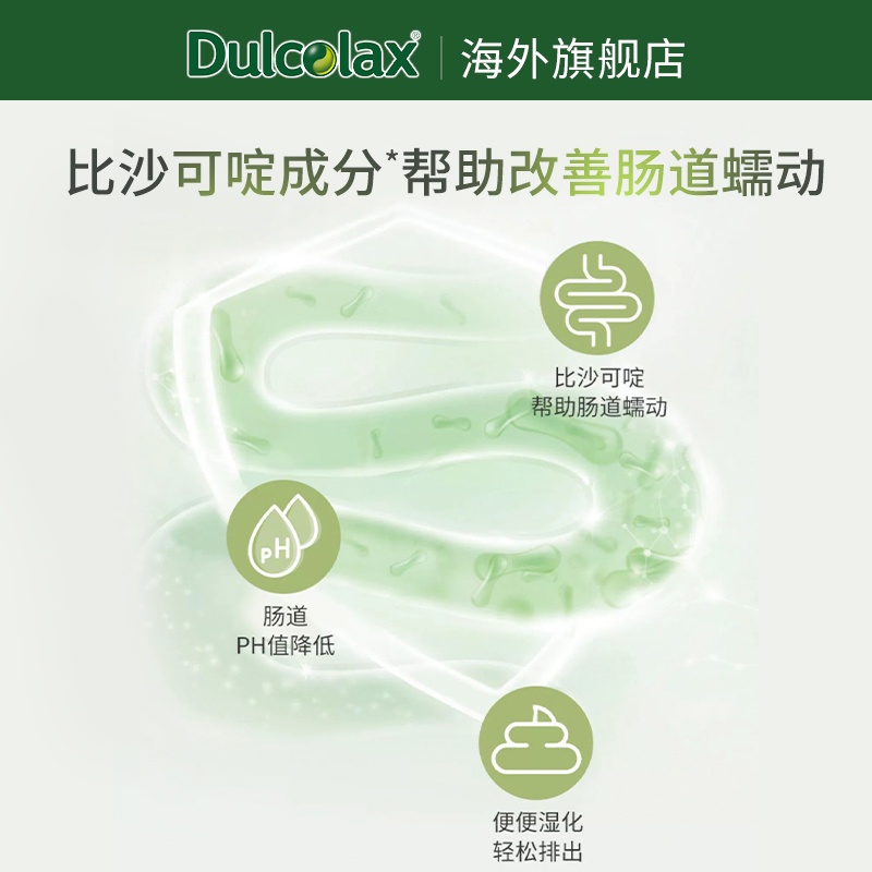 dulcolax乐可舒通便丸50粒老人孕妇便秘清肠比沙可啶非酚酞片泻药-图0