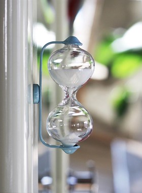 稻谷藏库DULTON 磁铁磁吸沙漏计时器 多色冰箱贴摆件 3分钟180秒